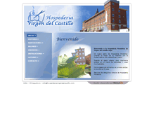 Tablet Screenshot of hospederiavirgendelcastillo.com